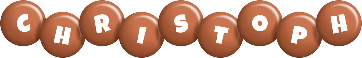 Christoph candy-brown logo