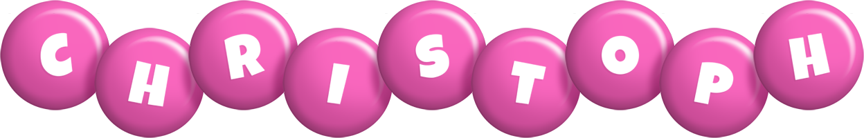 Christoph candy-pink logo