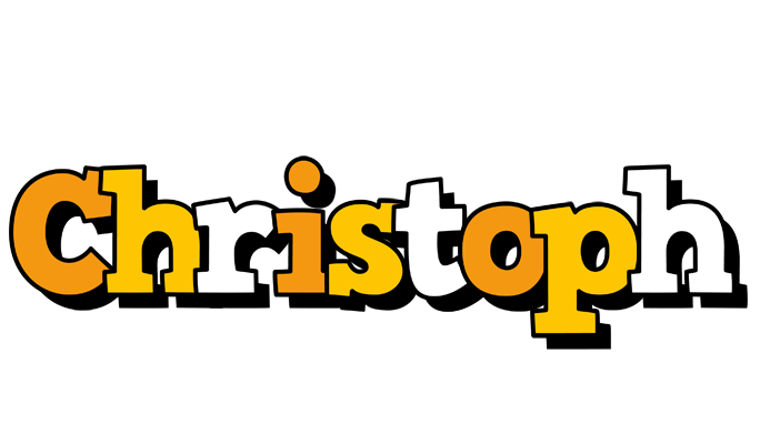 Christoph cartoon logo