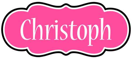 Christoph invitation logo