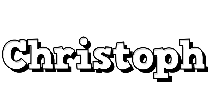 Christoph snowing logo