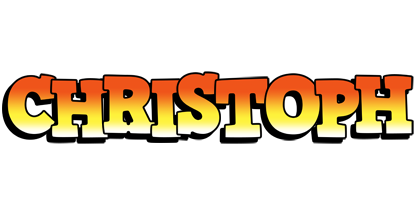 Christoph sunset logo