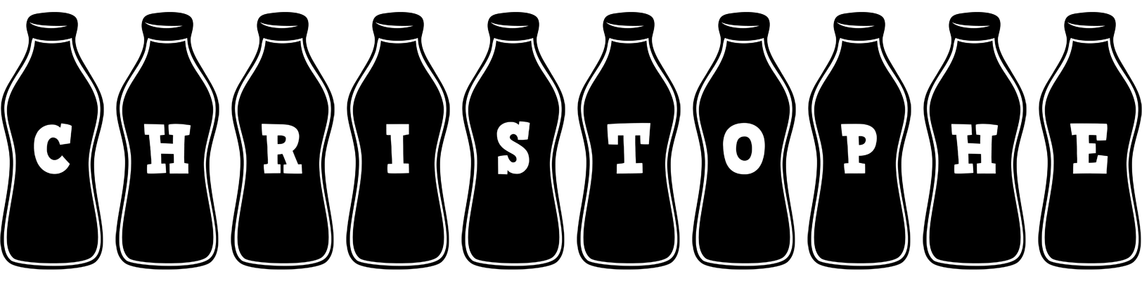 Christophe bottle logo