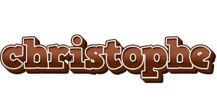 Christophe brownie logo