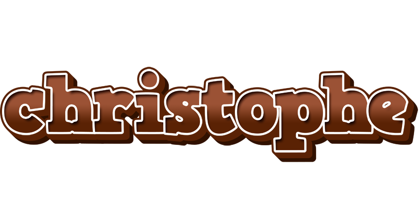Christophe brownie logo