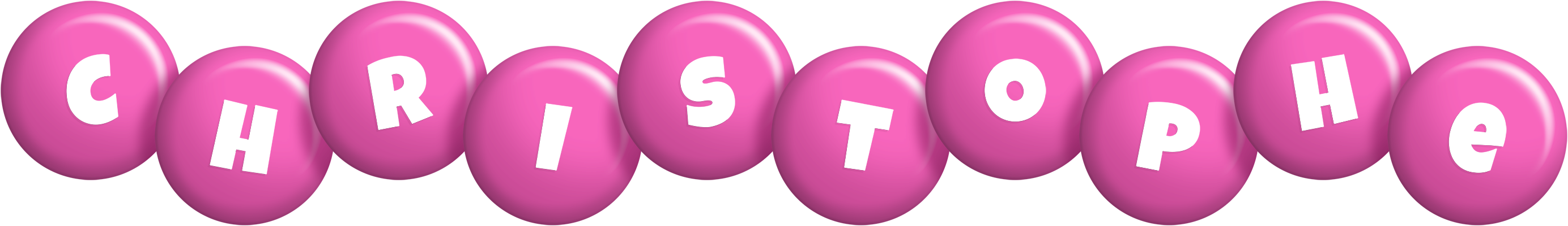 Christophe candy-pink logo