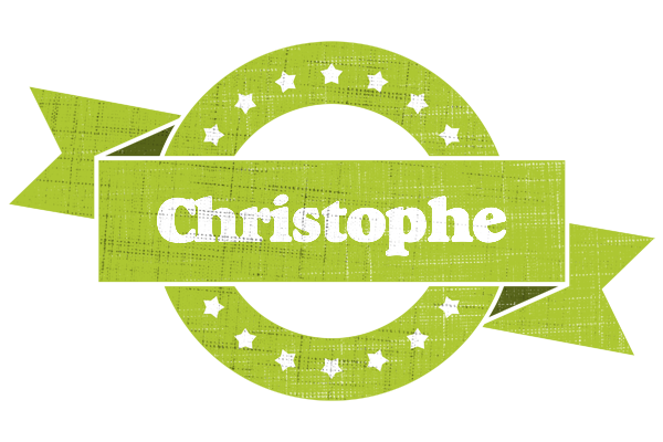 Christophe change logo