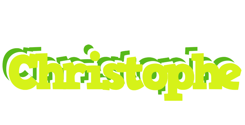 Christophe citrus logo