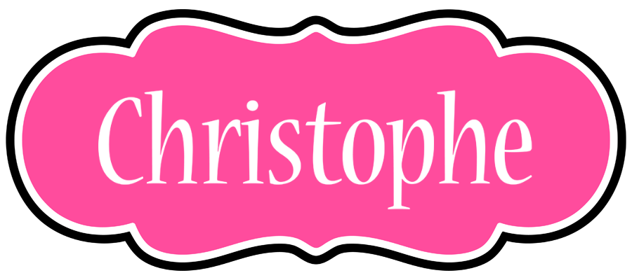 Christophe invitation logo