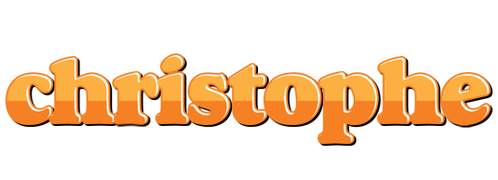 Christophe orange logo