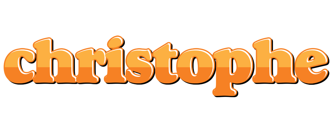 Christophe orange logo