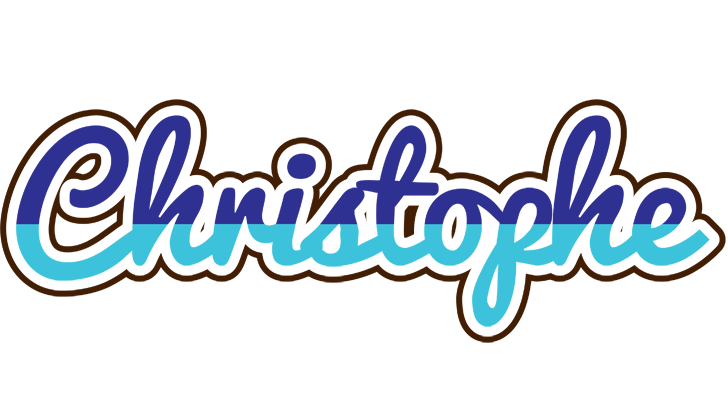 Christophe raining logo