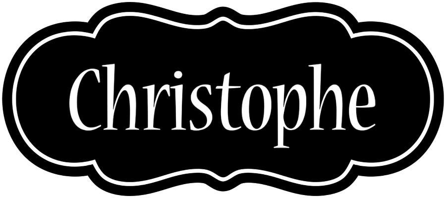 Christophe welcome logo