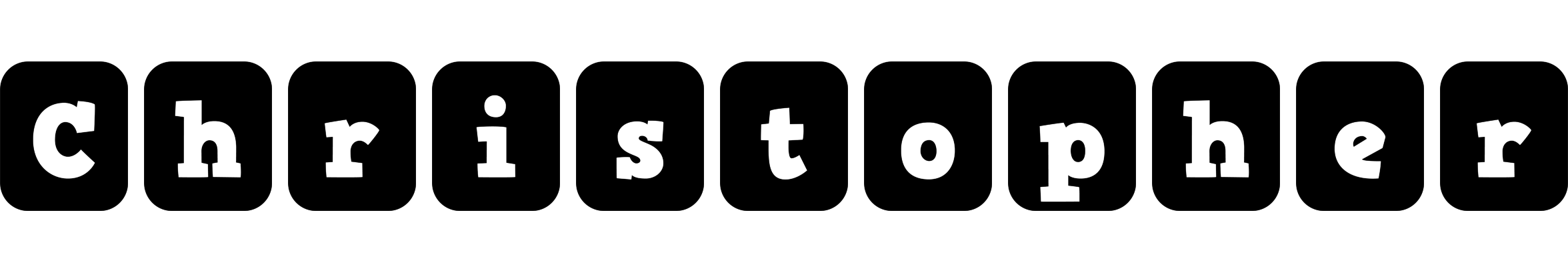 Christopher box logo