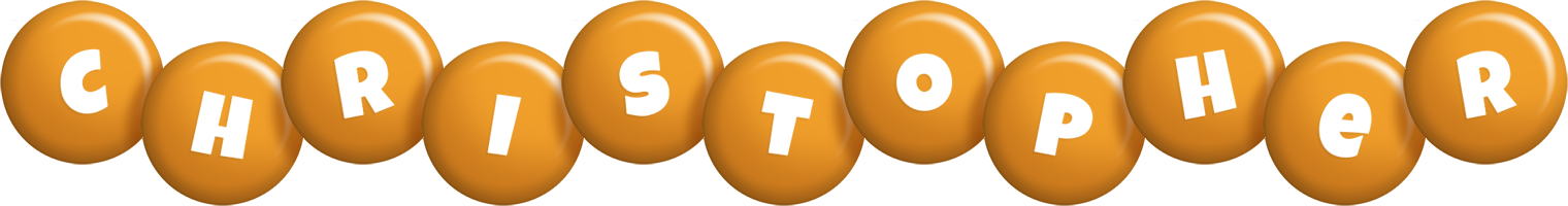 Christopher candy-orange logo