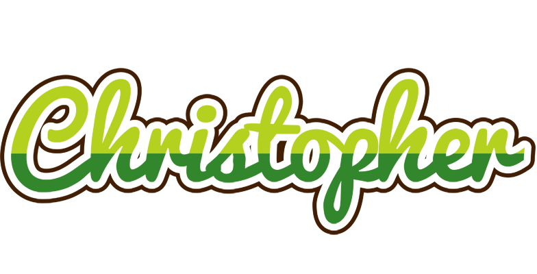Christopher golfing logo