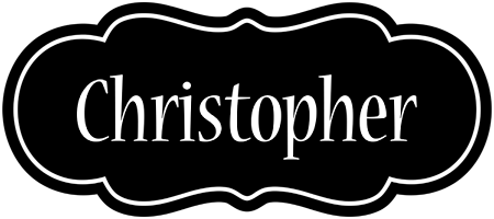 Christopher welcome logo