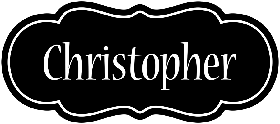 Christopher welcome logo