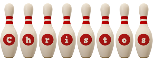 Christos bowling-pin logo