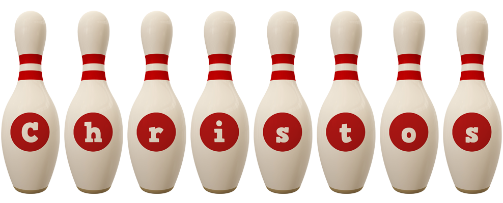 Christos bowling-pin logo