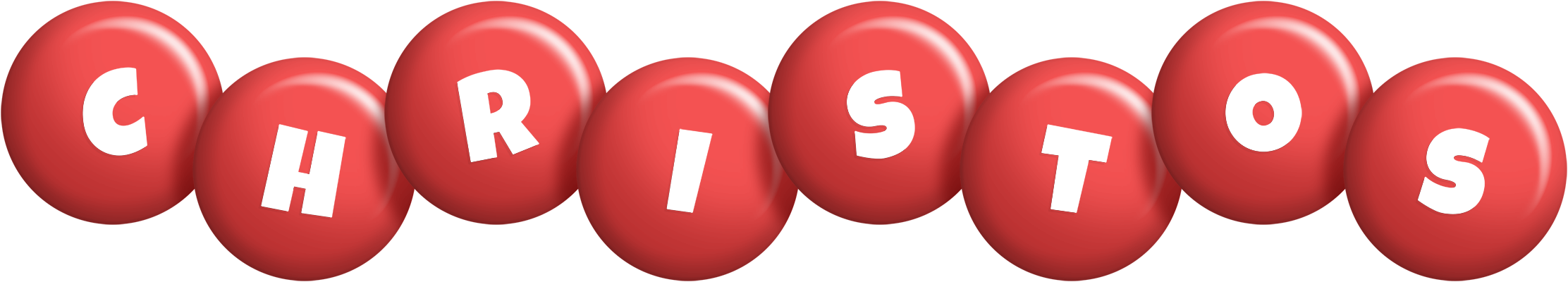 Christos candy-red logo