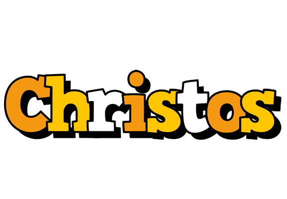 Christos cartoon logo