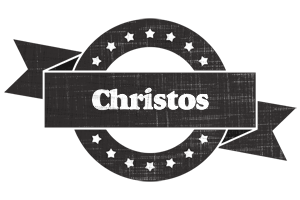 Christos grunge logo