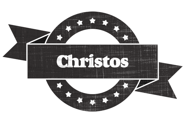 Christos grunge logo
