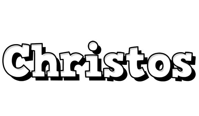 Christos snowing logo