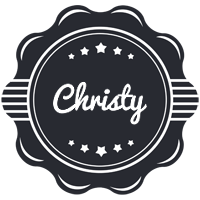 Christy badge logo