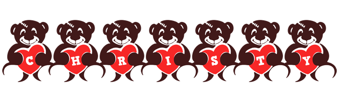 Christy bear logo