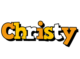 Christy cartoon logo
