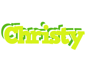 Christy citrus logo