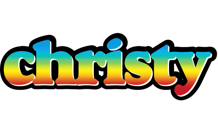 Christy color logo