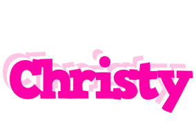 Christy dancing logo