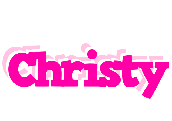 Christy dancing logo