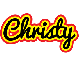 Christy flaming logo