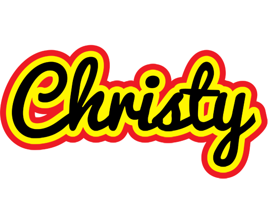 Christy flaming logo