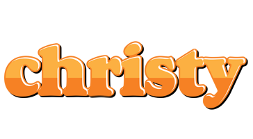 Christy orange logo