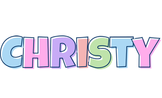 Christy pastel logo