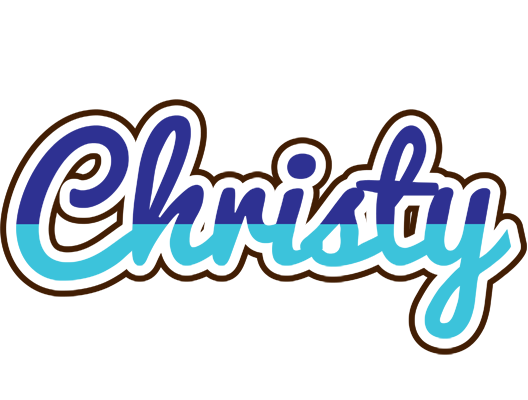 Christy raining logo