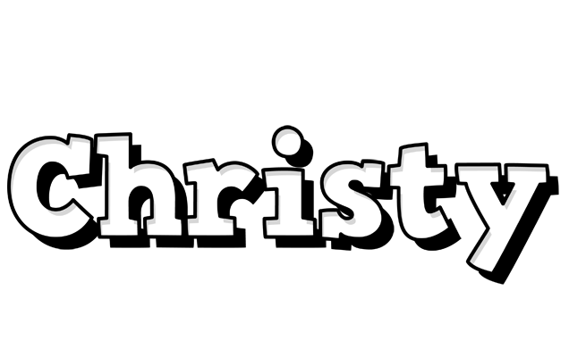 Christy snowing logo