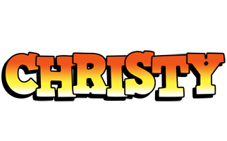 Christy sunset logo