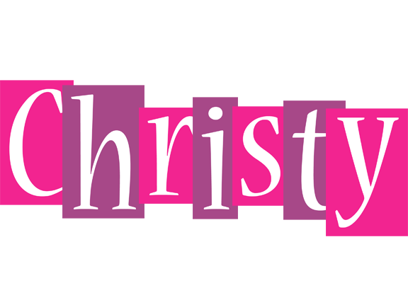 Christy whine logo