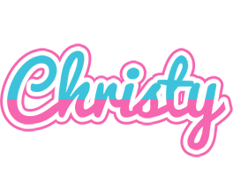 Christy woman logo