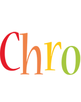 Chro birthday logo