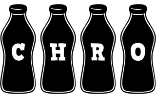 Chro bottle logo