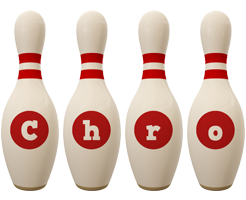 Chro bowling-pin logo