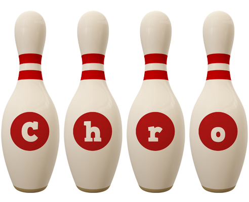 Chro bowling-pin logo