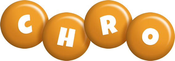 Chro candy-orange logo